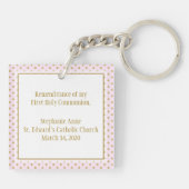 Porte-clés Prière de communion (Dos)