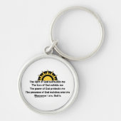 Porte-clés Prière de la protection (Devant)