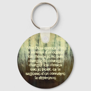 Porte-clés Prière Grungy Serenity en Porte - clé