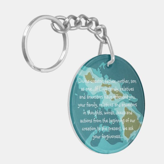 Porte-clés Prière hawaïenne (Devant gauche)