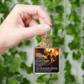 Porte-clés Prière vers St Michael le porte - clé d'Arkhangel (main)