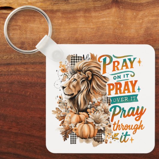 Porte-clés Priez... (Recto)