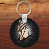 Porte-clés Priez avec Komboskini Orthodox (Verso)