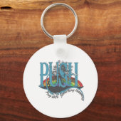 Porte-clés Priez Jusqu'À Ce Que Quelque Chose Arrive (Recto)