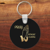Porte-clés Priez sans cesser (Recto)