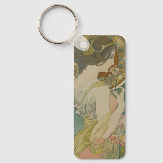 Porte-clés Primrose par Alphonse Mucha (1899) (Recto)
