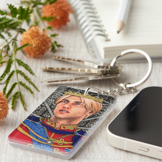 Porte-clés Prince (Devant droit)