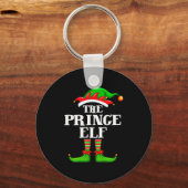 Porte-clés Prince Elf Matching Family Group Christmas Party P (Recto)