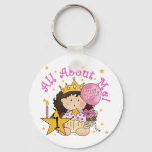 Porte-clés Princess All About Me 1st Birthday Tshirts