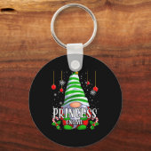 Porte-clés Princess Gnome Christmas Pajamas Matching Family G (Recto)