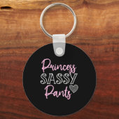 Porte-clés Princess Sy Pants Women Funny Quote  (Recto)