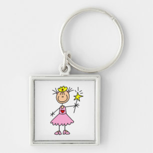 Porte-clés Princesse à la baguette