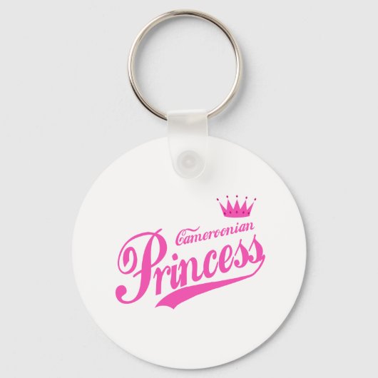 Porte-clés Princesse camerounaise (Recto)