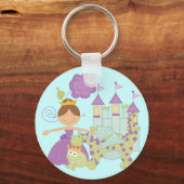 Porte-clés Princesse de brune (Recto)