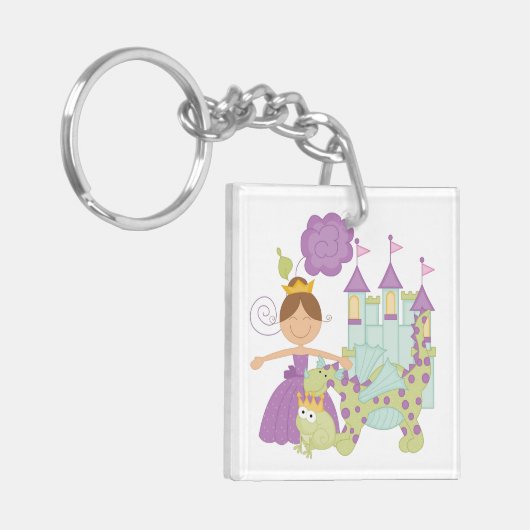 Porte-clés Princesse de brune (Devant gauche)