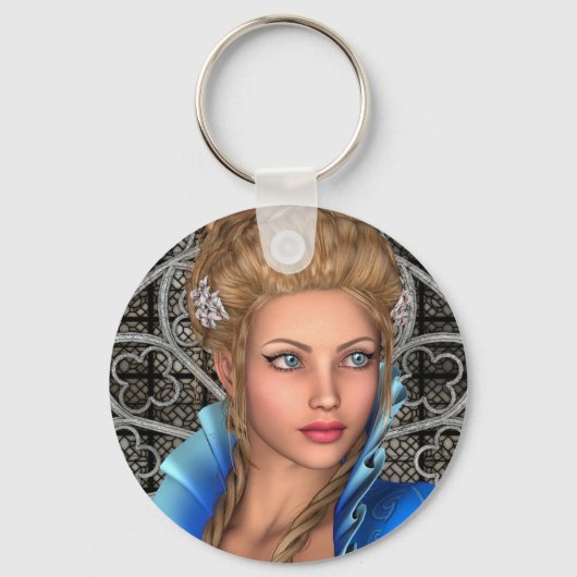 Porte-clés Princesse de conte de fées (Recto)