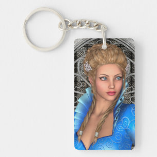 Porte-clés Princesse de conte de fées