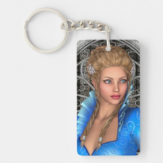 Porte-clés Princesse de conte de fées (Devant)