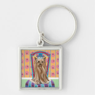 Porte-clés Princesse de la Couronne Yorkie