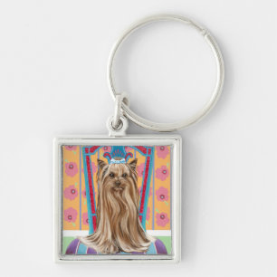 Porte-clés Princesse de la Couronne Yorkie