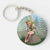 Porte-clés Princesse de la forêt, Papillon Fée (Devant)