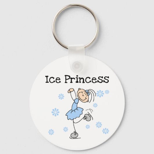 Porte-clés Princesse de patinage sur glace (Recto)