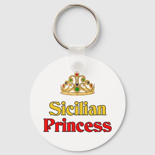 Porte-clés Princesse de Sicile (Recto)