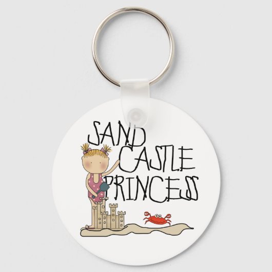 PORTE-CLÉS PRINCESSE DU CHÂTEAU DE SABLE (Recto)