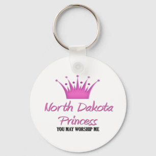 Porte-clés Princesse du Dakota du Nord