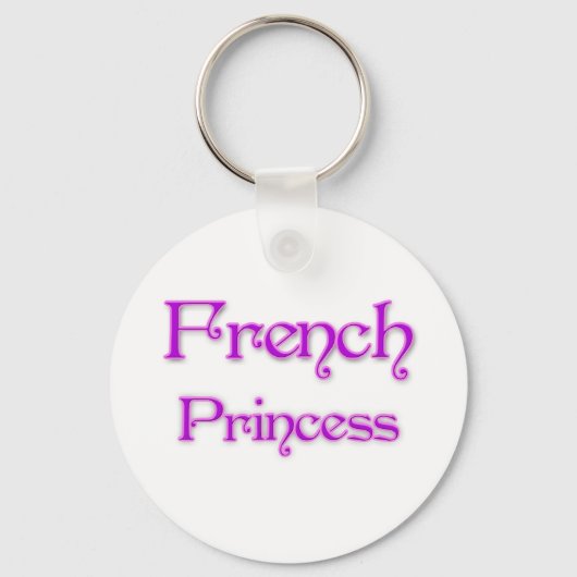 Porte-clés Princesse française (Recto)
