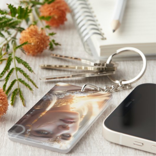 Porte-clés princesse grecque (Devant droit)