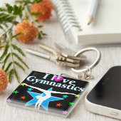 PORTE-CLÉS PRINCESSE GYMNASTIQUE (Devant Droit)