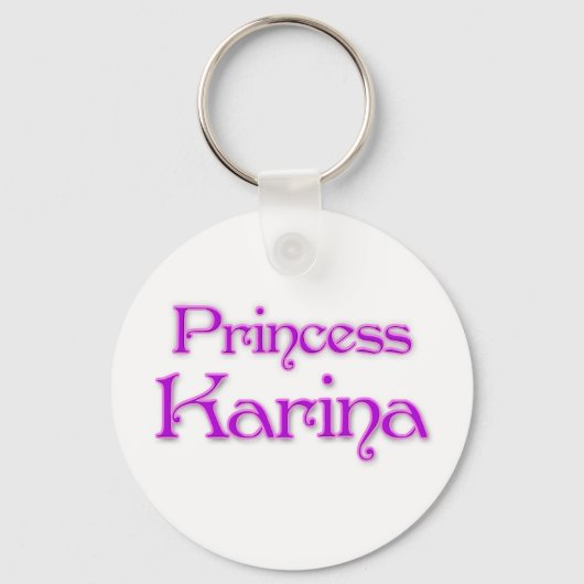 Porte-clés Princesse Karina (Recto)