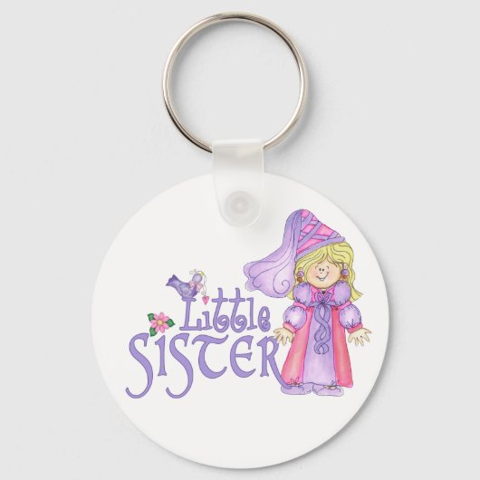 Porte-clés Princesse Little Sister (Recto)