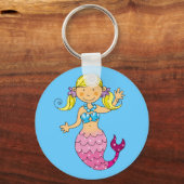 Porte-clés princesse mermaid (Recto)