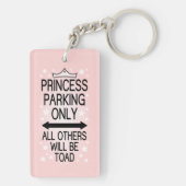 Porte-clés Princesse Parking Only (Dos)