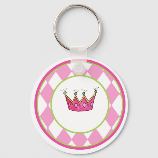 Porte-clés Princesse personnalisée (Recto)