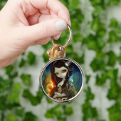 Porte-clés "Princesse porte - clé d'os" (Main)