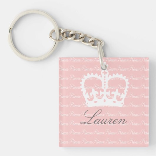 Porte-clés Princesse Rose-n-Blanche (Devant)