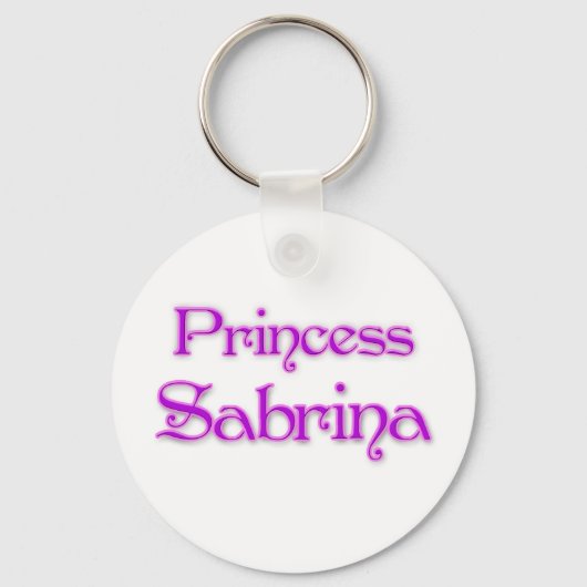 Porte-clés Princesse Sabrina (Recto)