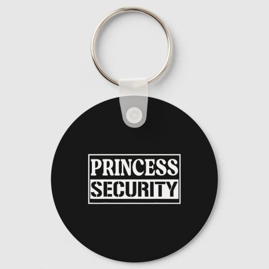 Porte-clés Princesse Sécurité Fun Anniversaire Halloween Part (Recto)