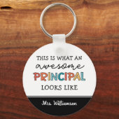 Porte-clés Principal principal personnalisé Funny Principal (Recto)