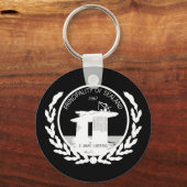 Porte-clés principauté de sealand phoque crest (Recto)