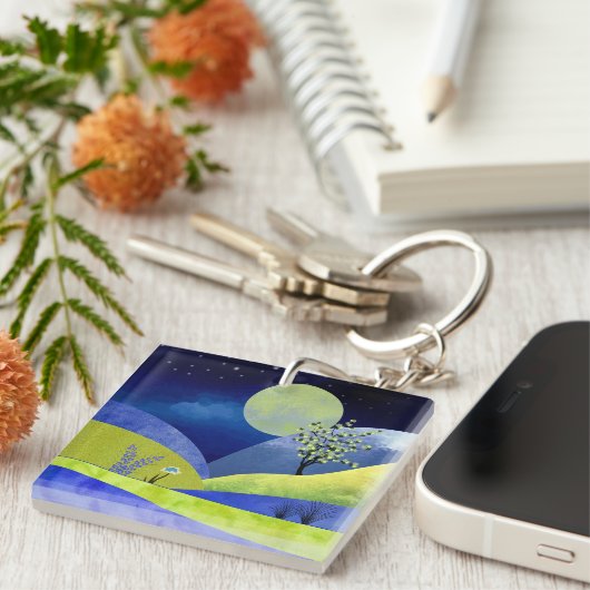 Porte-clés Printemps (Devant Droit)