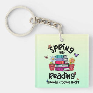 Porte-clés Printemps En Lecture Brenda K Davies Livres