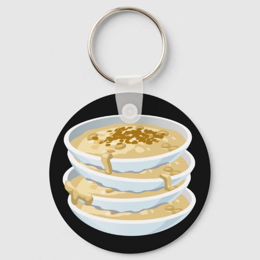 Porte-clés Prise d'applet Glitch Food (Recto)