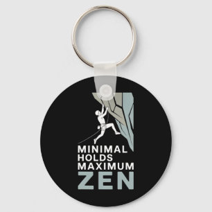 Porte-clés Prises minimales, ascension zen maximale d'escalad