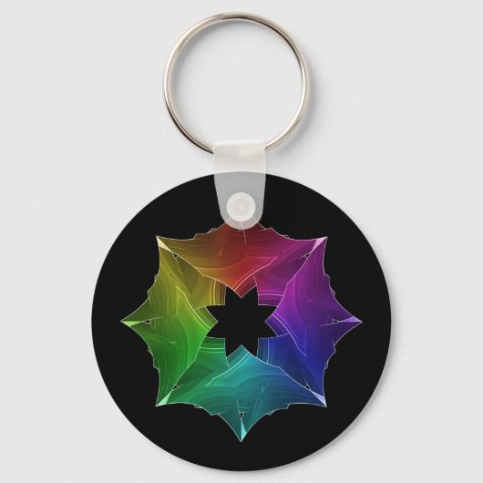 Porte-clés Prism Snowflake porte - clé (Recto)