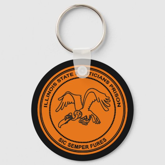 Porte-clés Prison des politiciens de l'Illinois (Recto)