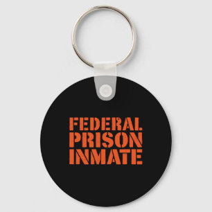 Porte-clés Prison Fédérale Détenu Détenu Numéro Uniforme Drôl